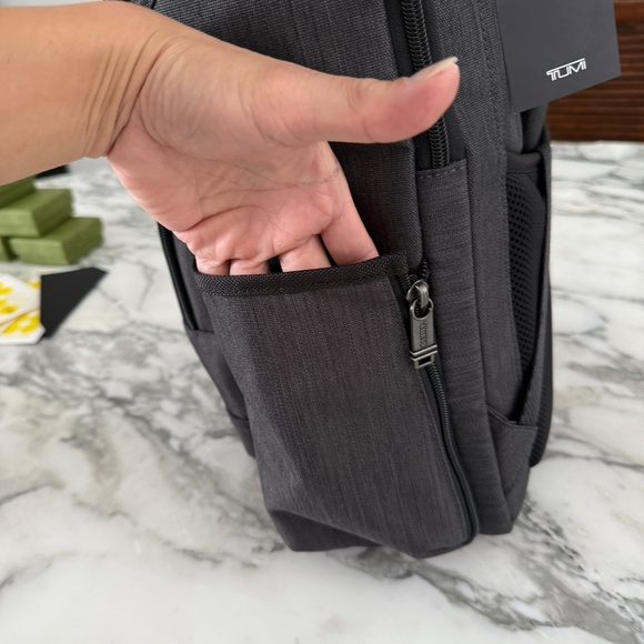 Tumi Gray Ballistic Nylon Thornhill Rucksack Backpack 02223683CHRO - Picture 10 of 16